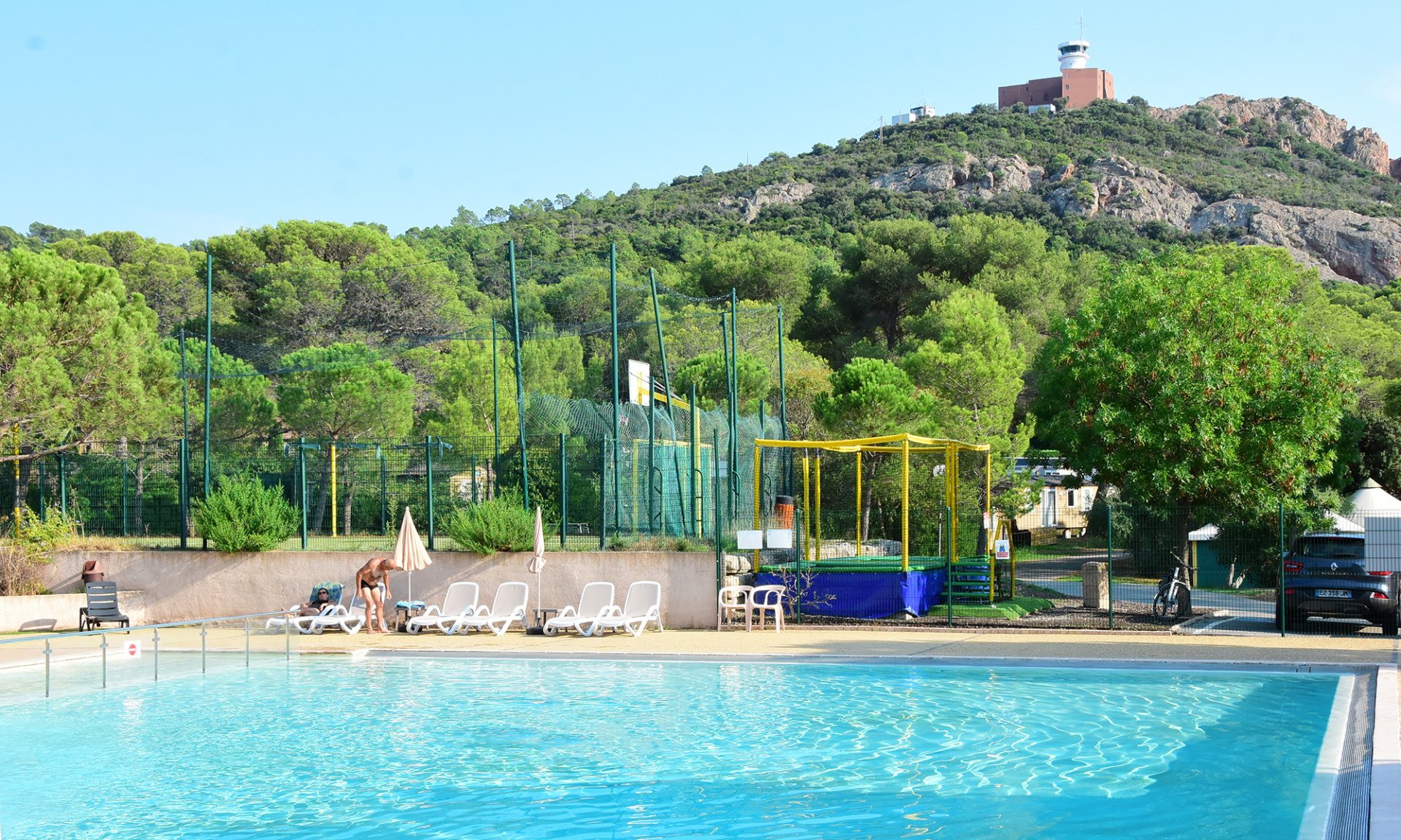 Bild intro Campingplatz Plage du Dramont